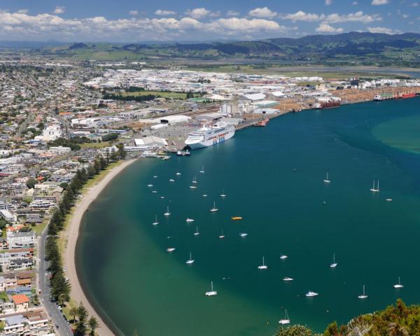 Una bella vista de Tauranga