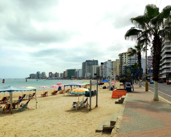 Vista espectacular de Salinas