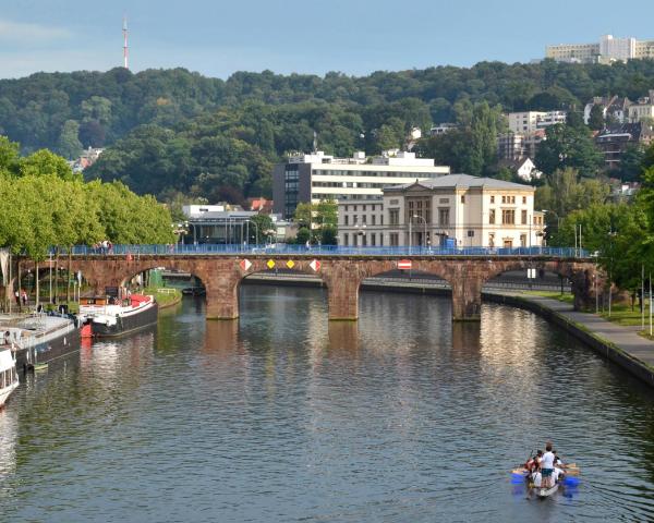 Uma bela vista de: Saarbrucken