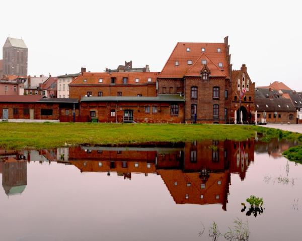 A beautiful view of Wismar.