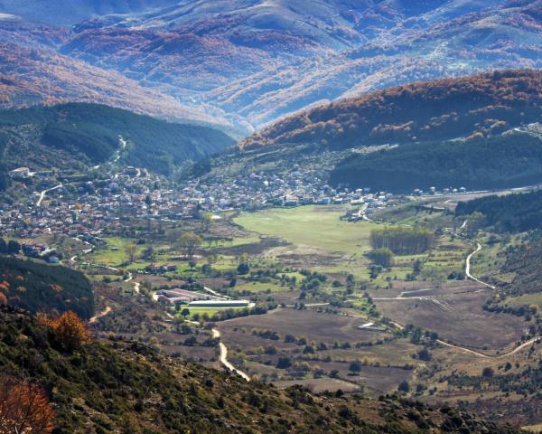 Una bella vista de Polineri