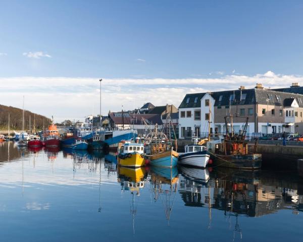 A beautiful view of Stornoway.