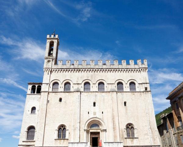 A beautiful view of Gubbio.