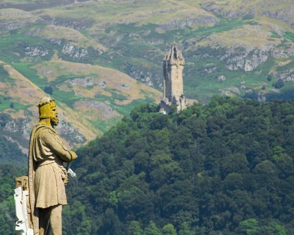 A beautiful view of Stirling.