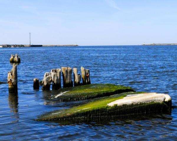 Una bellissima vista di Ventspils