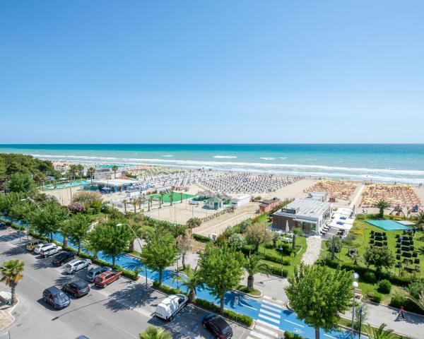 A beautiful view of Alba Adriatica.