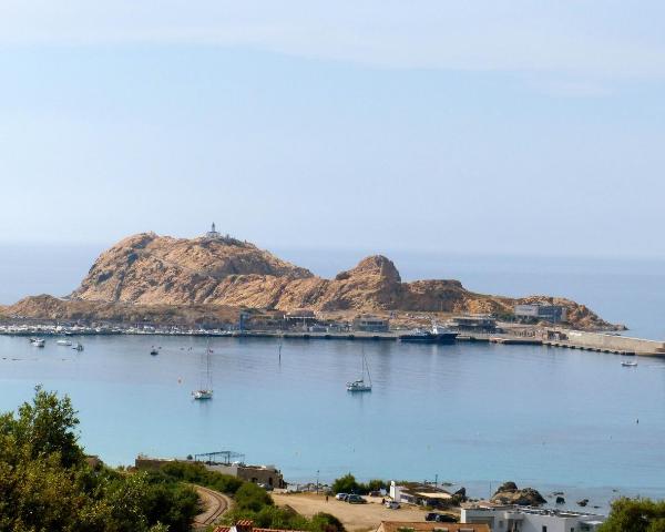 A beautiful view of Ile Rousse