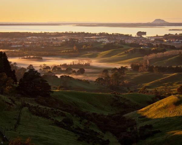 Una bellissima vista di Katikati