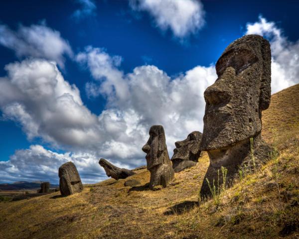 A beautiful view of Hanga Roa