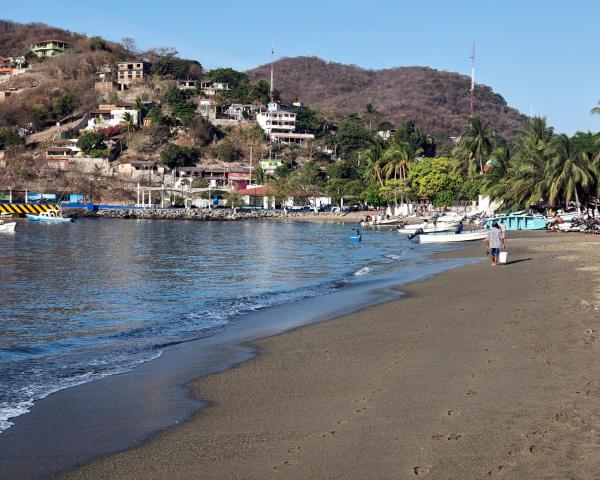 A beautiful view of Zihuatanejo.