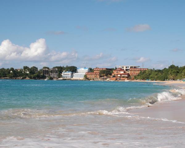 Uma bela vista de Sosua