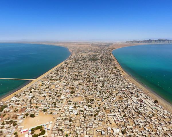 Prelep pogled na grad Gwadar