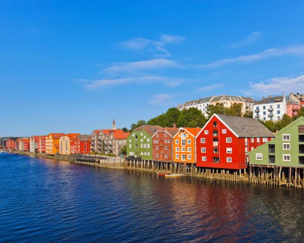 A beautiful view of Trondheim.