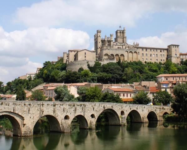 A beautiful view of Beziers.