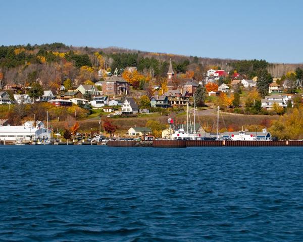 A beautiful view of Bayfield.