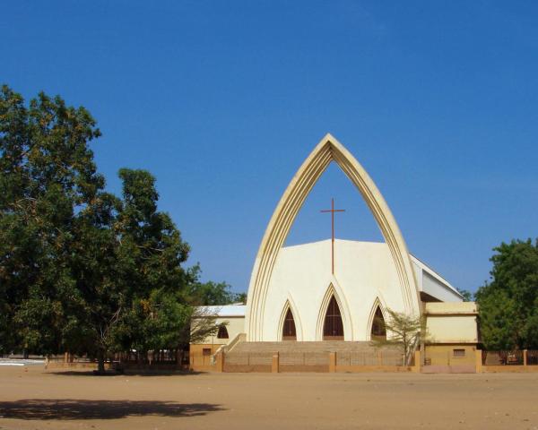 Csodás kilátás NʼDjamena városára