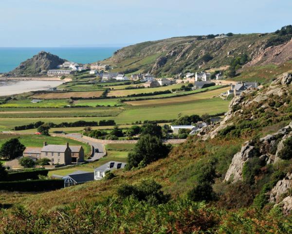 A beautiful view of St Ouen's.