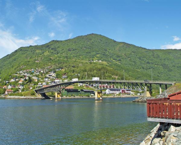 A beautiful view of Sogndalsfjaera.