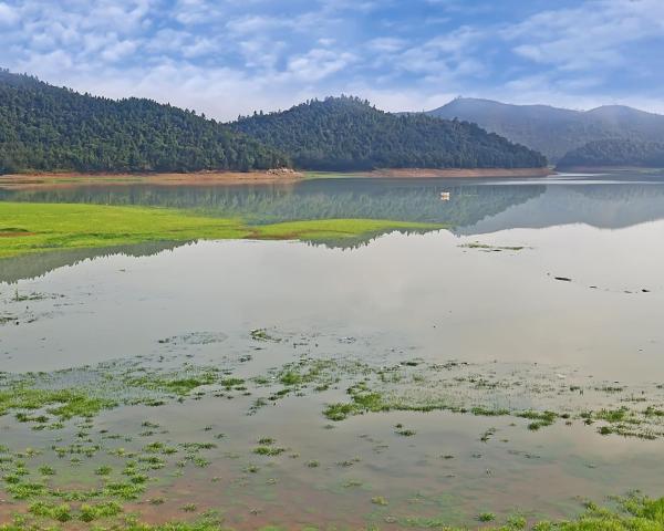 Krásny pohľad na mesto Ganzhou