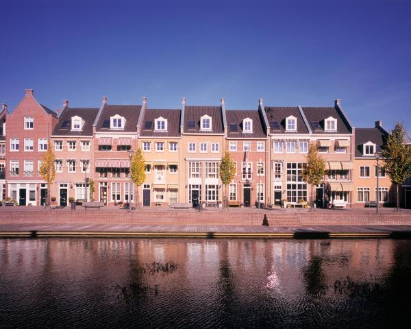 Piękny widok miasta Helmond