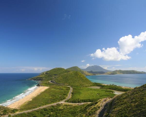 Όμορφη θέα του προορισμού Frigate Bay