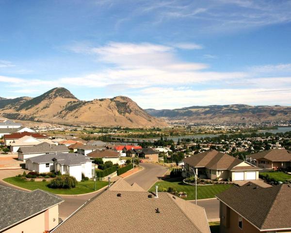 A beautiful view of Kamloops.