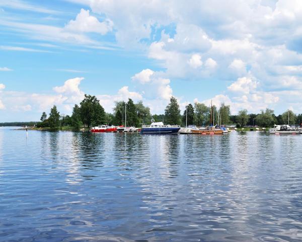 A beautiful view of Jakobstad.