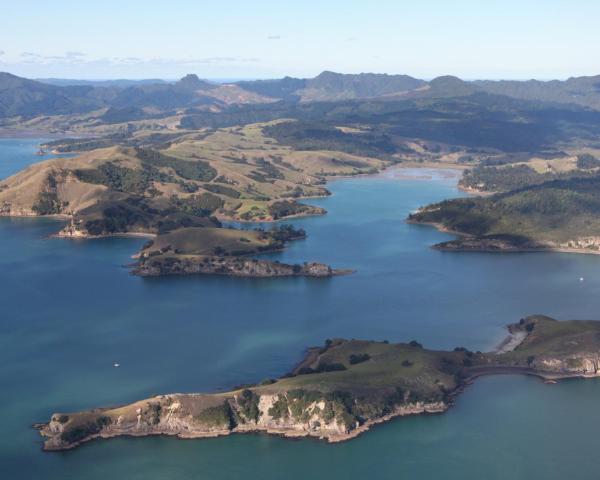 Una bella vista de Coromandel