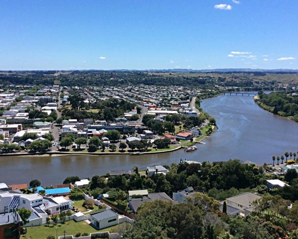 Permandangan indah di Wanganui