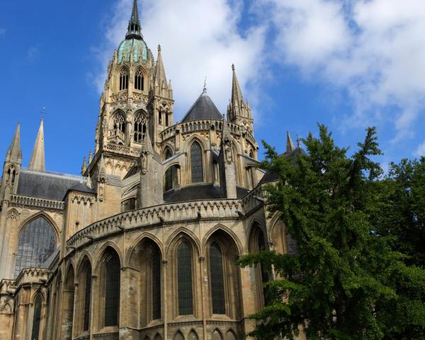 A beautiful view of Bayeux