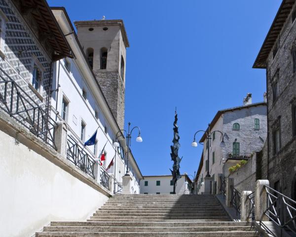 A beautiful view of Spoleto.