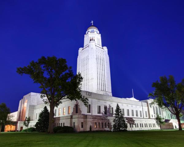 A beautiful view of Lincoln.