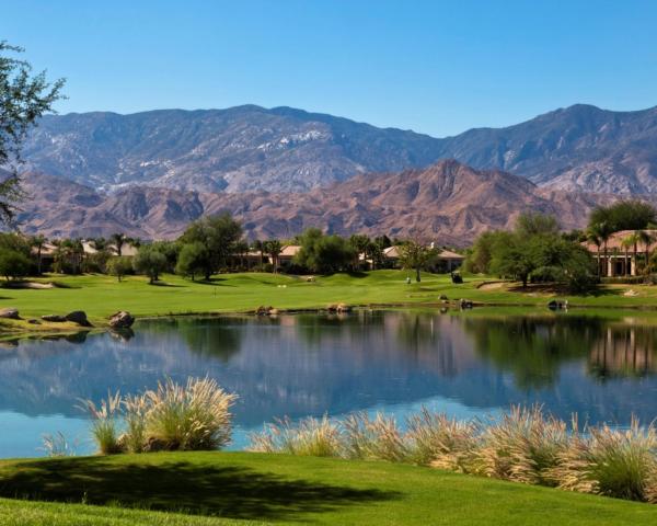 A beautiful view of Rancho Mirage.