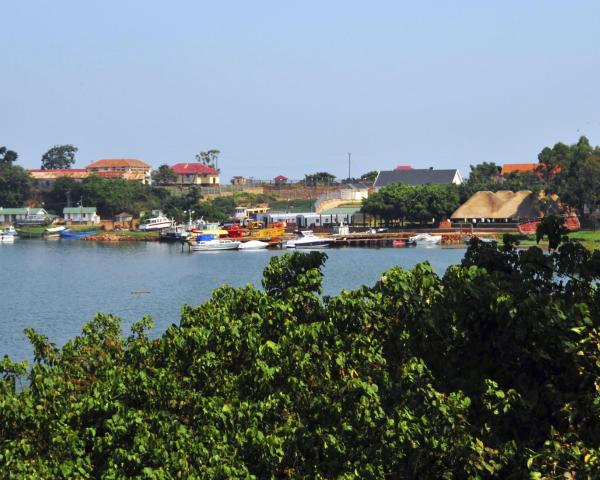 A beautiful view of Entebbe.