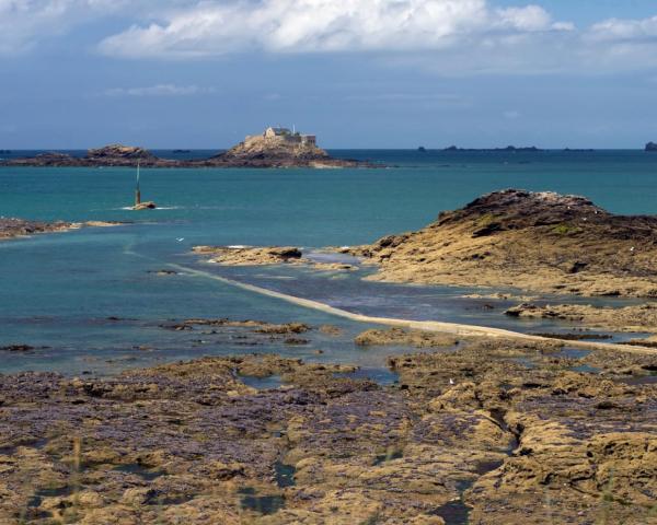 Čudovit pogled na mesto Dinard