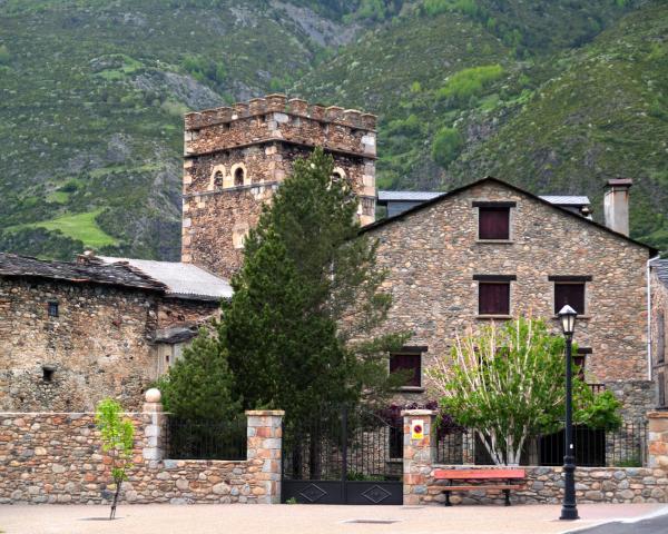 A beautiful view of Benasque.