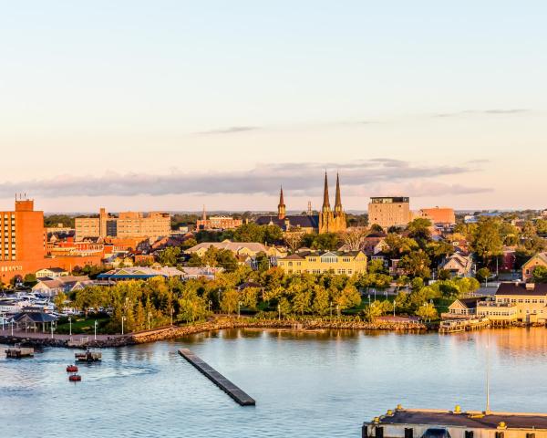 A beautiful view of Charlottetown.