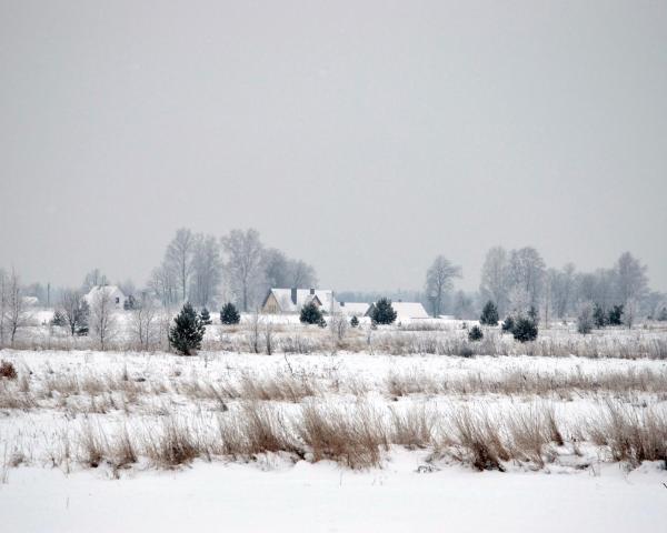 Гарний краєвид міста Ukmerge