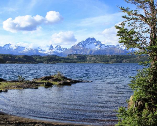 A beautiful view of Villa Cerro Castillo