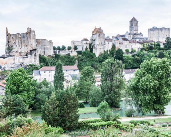 A beautiful view of Chauvigny