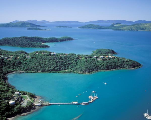 A beautiful view of Shute Harbour