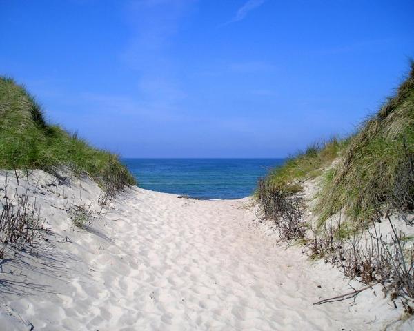 A beautiful view of Hvide Sande.