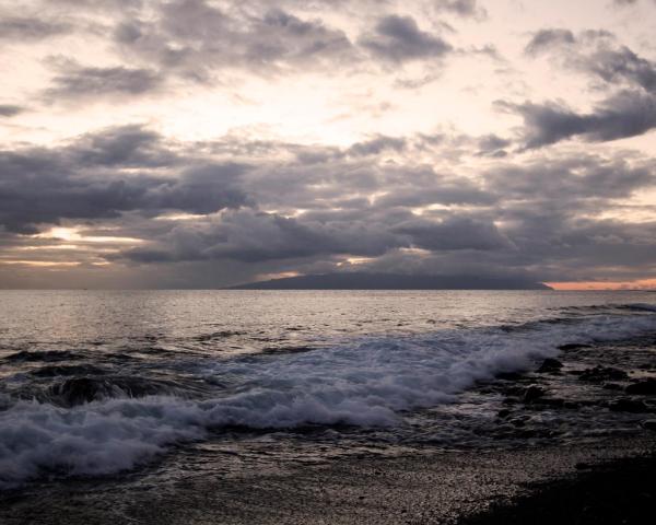 Een mooi uitzicht van Playa de Santiago