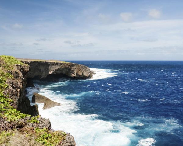 A beautiful view of Saipan