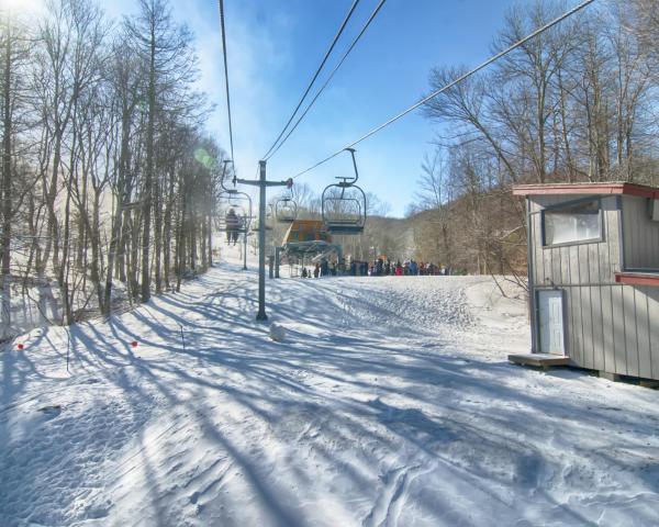 A beautiful view of Beech Mountain