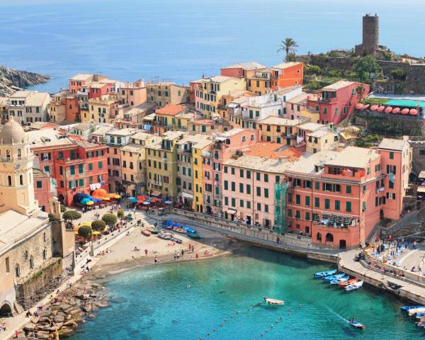 A beautiful view of Vernazza