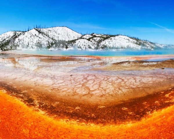 Vakker utsikt over West Yellowstone