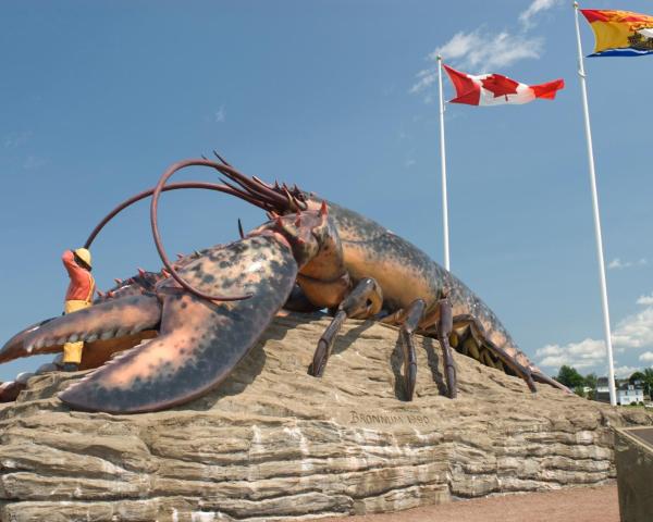 Uma bela vista de Shediac