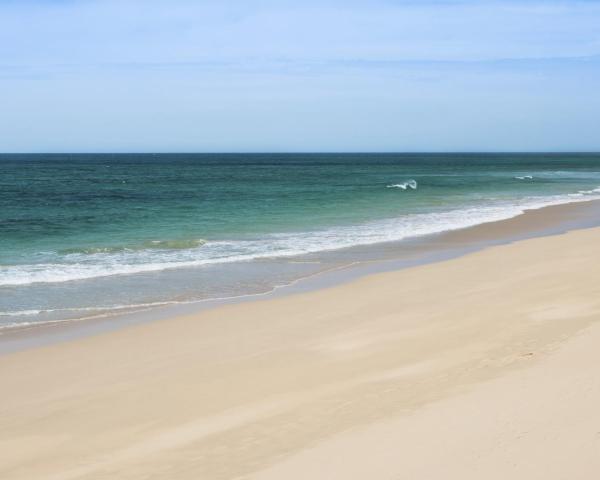 A beautiful view of Praia do Saco.