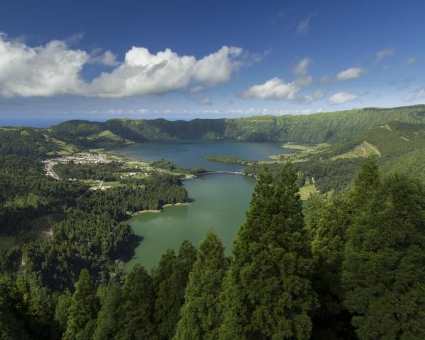 A beautiful view of Sete Cidades